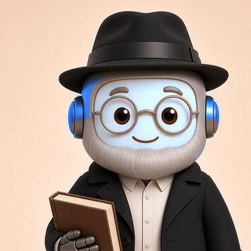 Rabbi Chabot in his black hat